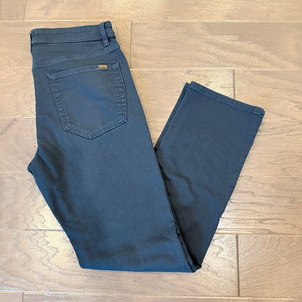 JACHS Men’s Slim Stretch Chino Pants – Navy Blue, Size 32×30, Versatile & Casual